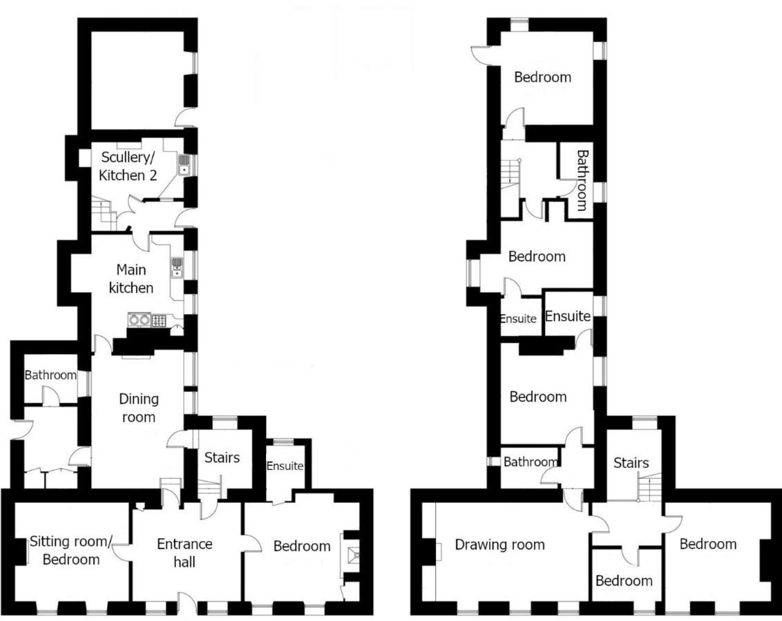 Topside House - Beautiful 7 Bedroom House With Hottub Wifi And Parking Near Bath Wells Frome Oakhill Buitenkant foto